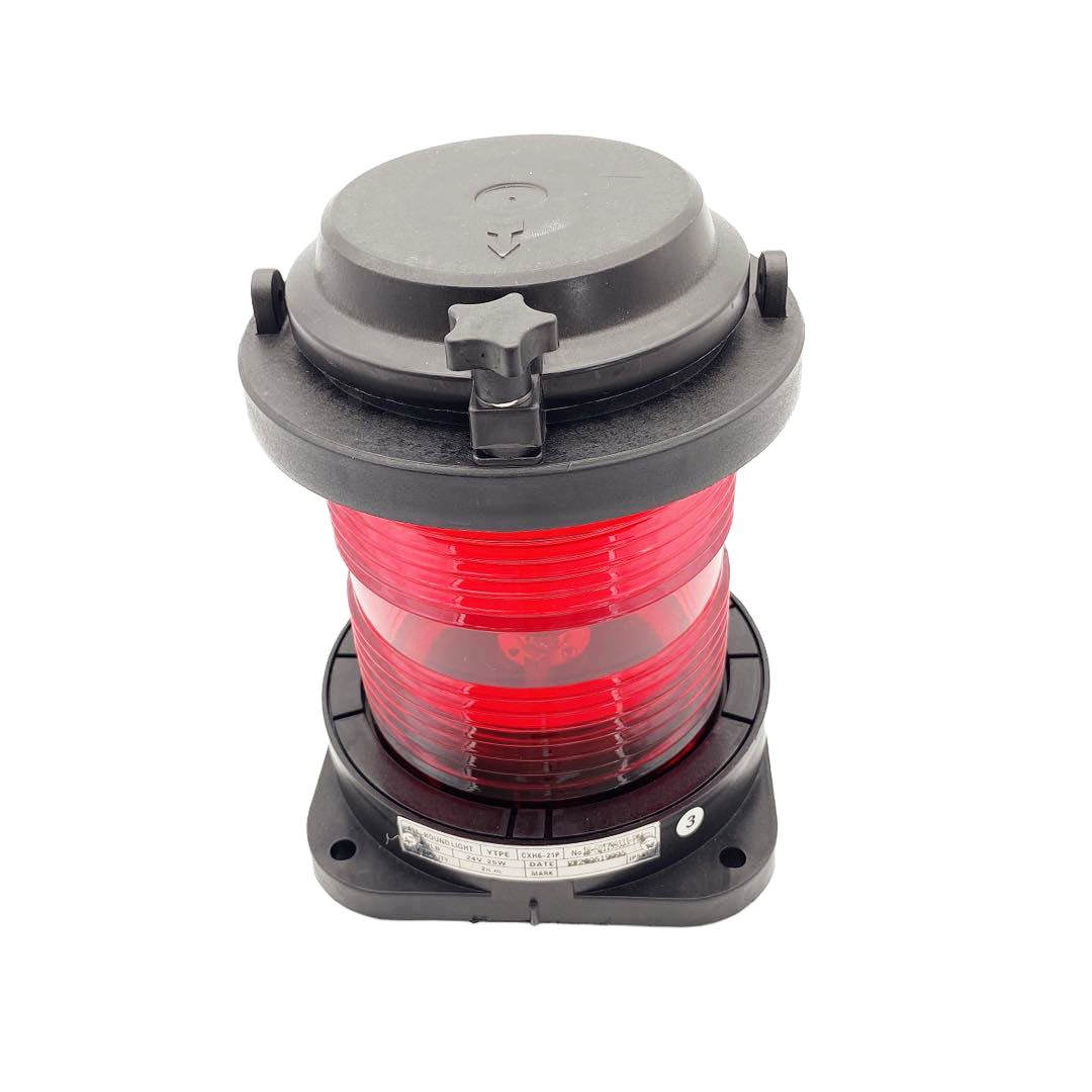 Signal lumineux de navigation maritime-CXH6-21rouge